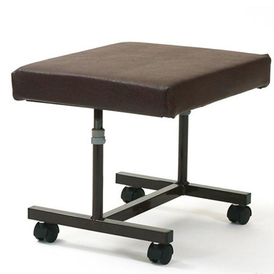 Image of the Romsey Padded Leg Rest (with castors)