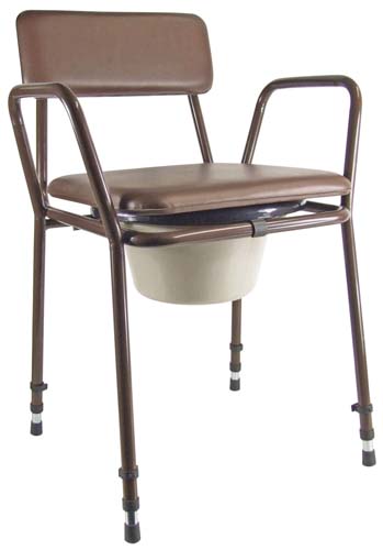 Image of the Essex Stacking Commode Adjustable Height
