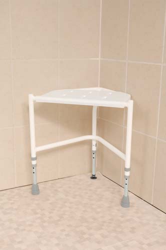 Bringhurst Corner Shower Stool