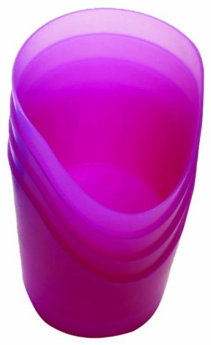 Flexi-Cut Cups - Pack of 5 - 1fl.oz Pink