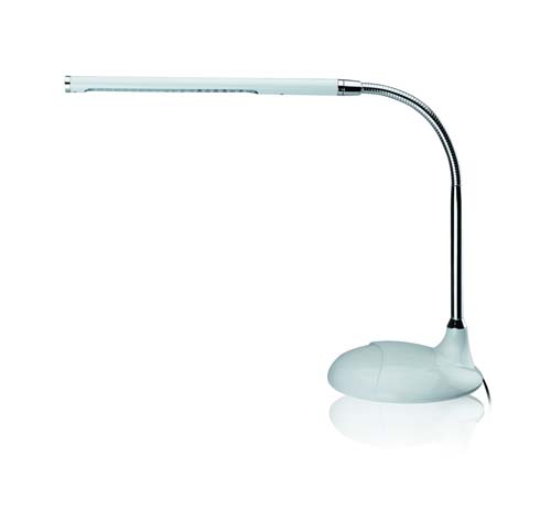 Image of the White Daylight flexible table light
