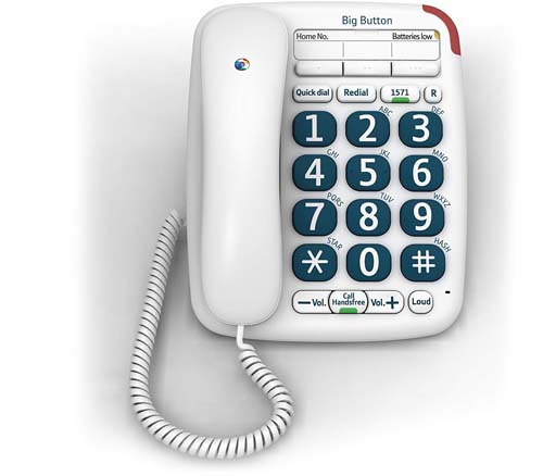 Image of the BT Big Button 200 Handsfree telephone