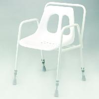 Image of the Static Shower Chair Adjustable Height