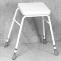 Basic Perching Stool White