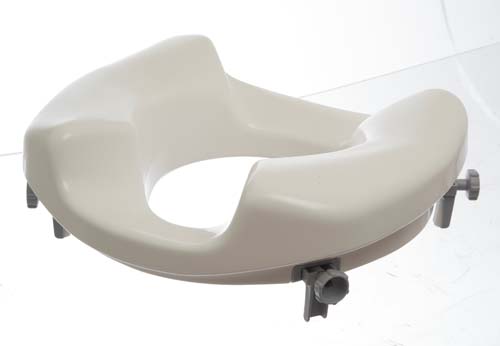 Image of the Ashby wide-access Raised Toilet Seat 10 cm (4 in) high