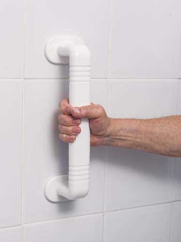 Image of the Ashby Grab Rail 45cm or 18in - White