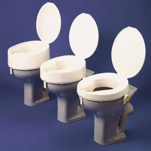 Image of the Ashby Easy-Fit Raised Toilet Seat 6in