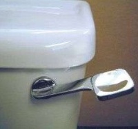 Image of the Enable Toilet Lever