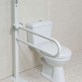 Image of the Standard Floor Fixed Folding Support Rail, 76.2cm