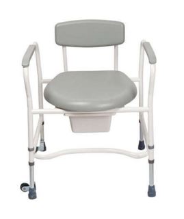 Commode - Bariatric - Adjustable Height