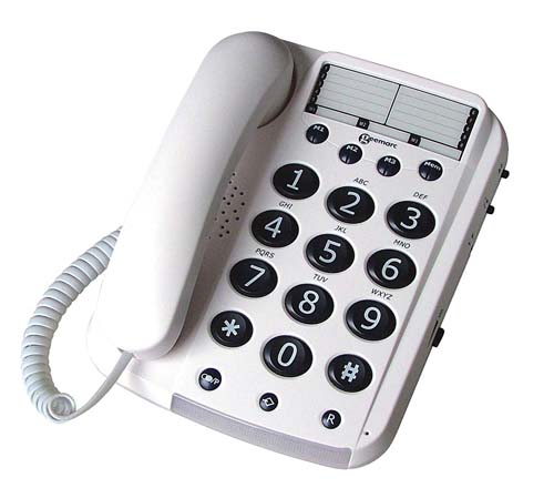 Image of the Dallas 10 corded telephone