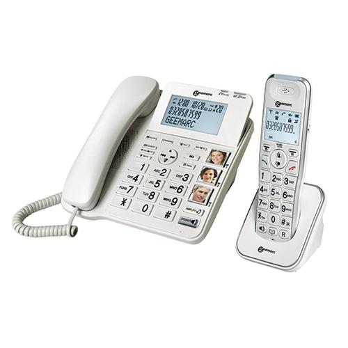 Image of the Geemarc Amplidect 295 Combi Corded and Cordless Phone