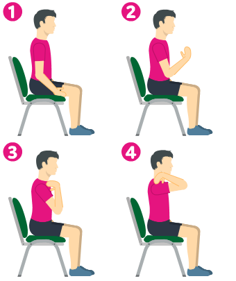 Tricep stretch