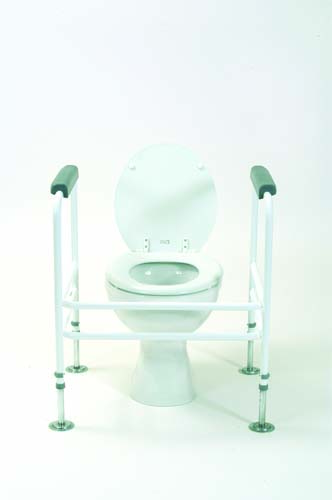 Image of the Extra Wide Toilet Surround with Floor Fixings