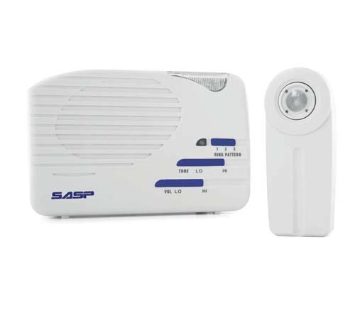 Wireless door bell with telephone ringer alerter